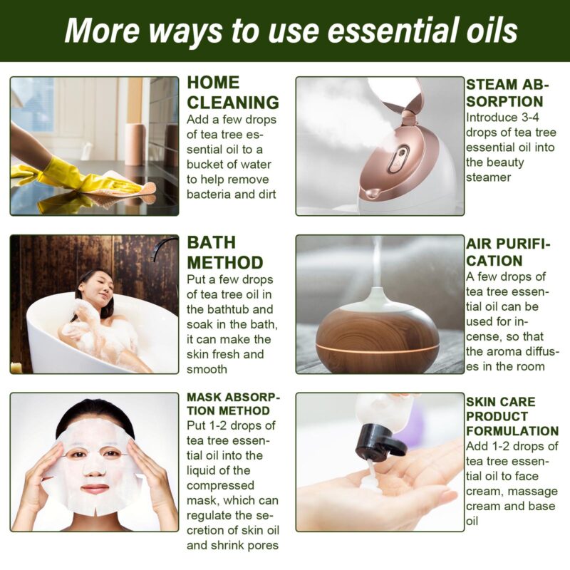 Tea Tree Essential Oil - Hydrating Pore Care Face Oil - Image 4