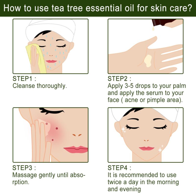 Tea Tree Essential Oil - Hydrating Pore Care Face Oil - Image 6