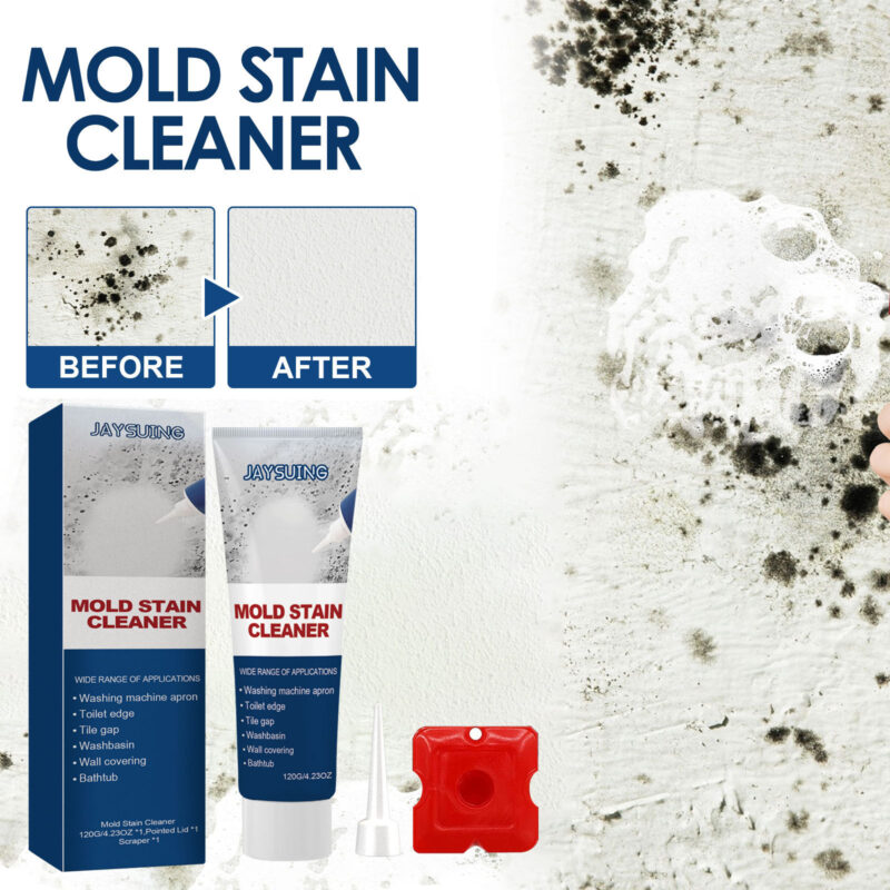 Mildew Removal Gel for Bathroom & Kitchen Surfaces, White Wall Stains - Image 2