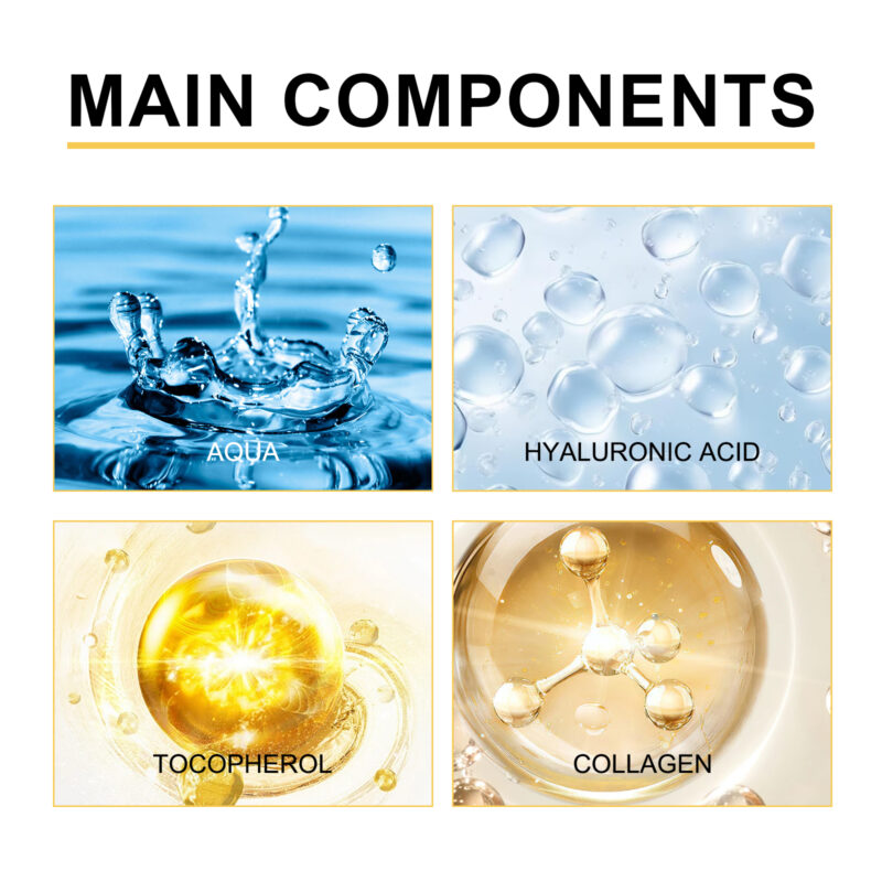 Collagen Cheek Patches with Hyaluronic Acid & Vitamin E for Smoothing Fine Lines - Image 5