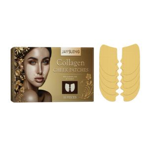 Collagen Cheek Patches with Hyaluronic Acid and Vitamin E for Smoothing Fine Lines