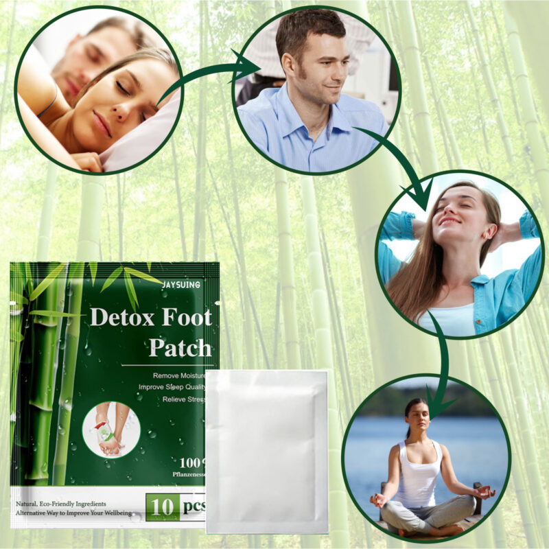Bamboo Vinegar Foot Patch: Gentle Care, Comfortable Daily Foot Relief - Image 4