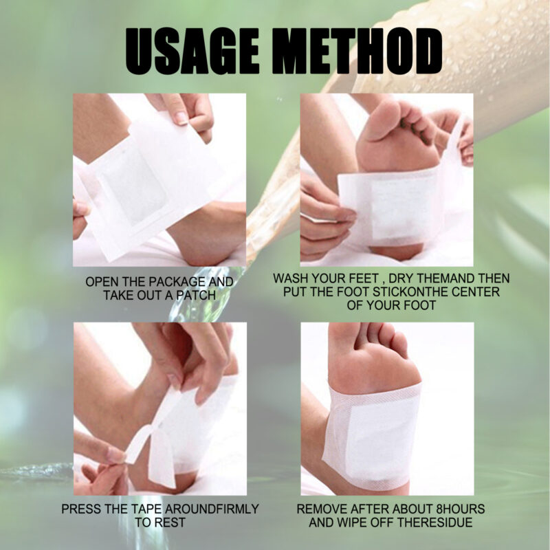 Bamboo Vinegar Foot Patch: Gentle Care, Comfortable Daily Foot Relief - Image 6