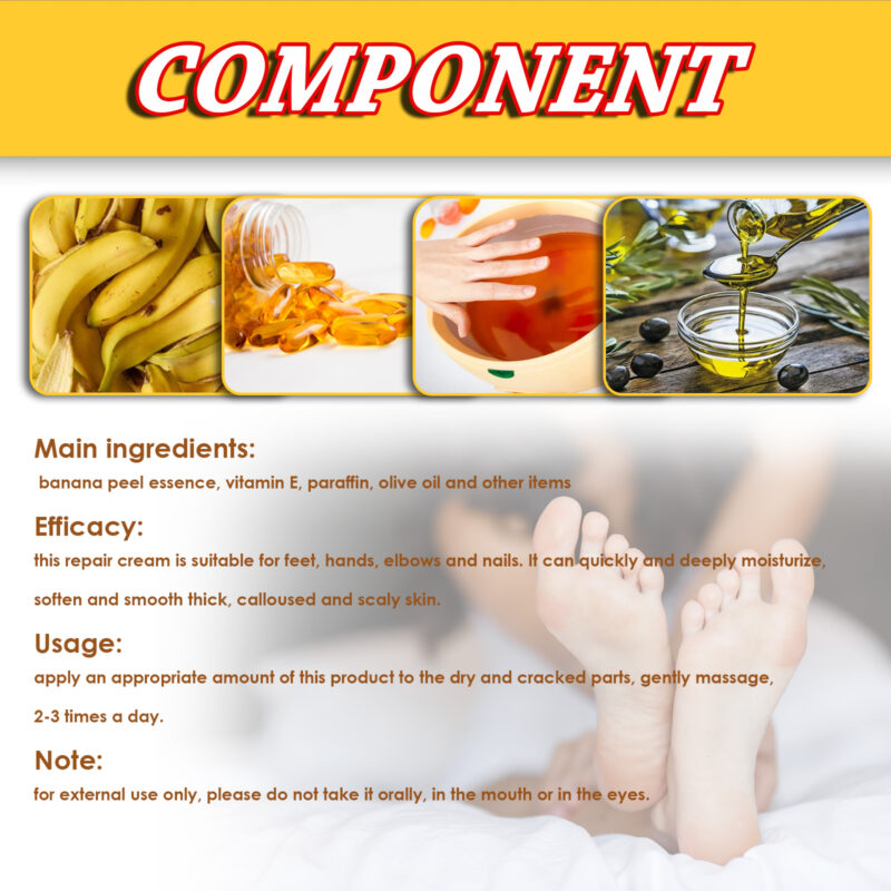 Foot Repair Cream for Dry, Itchy Feet - Moisturizing Treatment to Help Reduce Cracking - Image 5