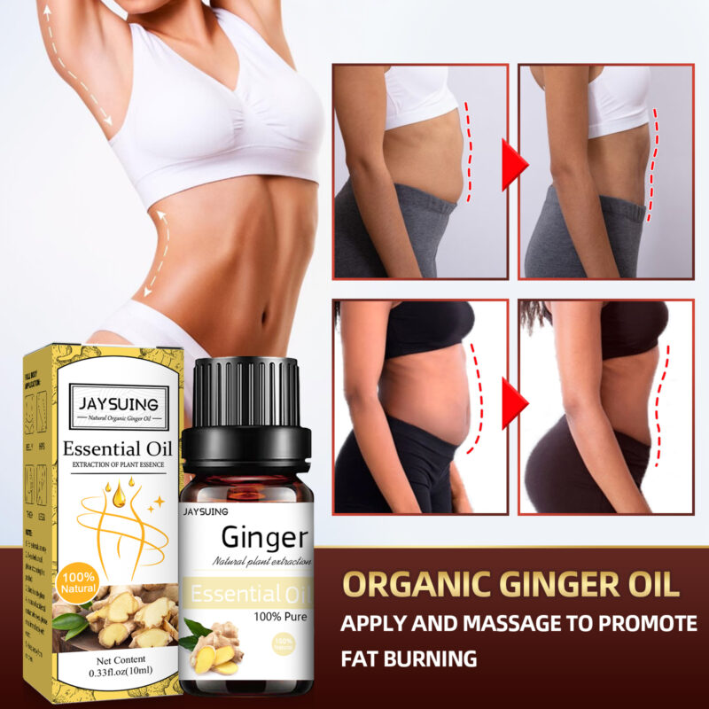 Organic Ginger Oil - Massage Muscle Relief Essential Oil - Image 4