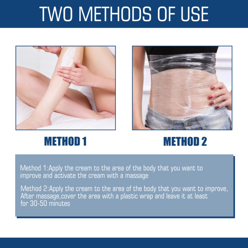 Body Firming Cream with Natural Ingredients - Skin Tightening & Smoothing Massage Cream - Image 6