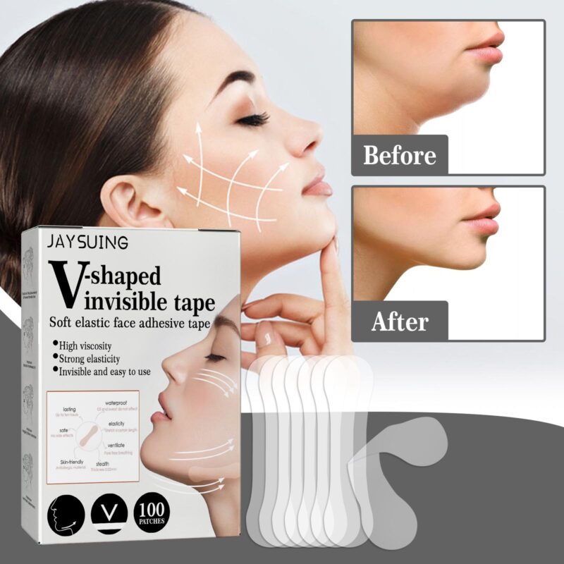 Invisible Face Lift Patch - Tighten & Smooth Skin for Jaw Shaping - Image 2