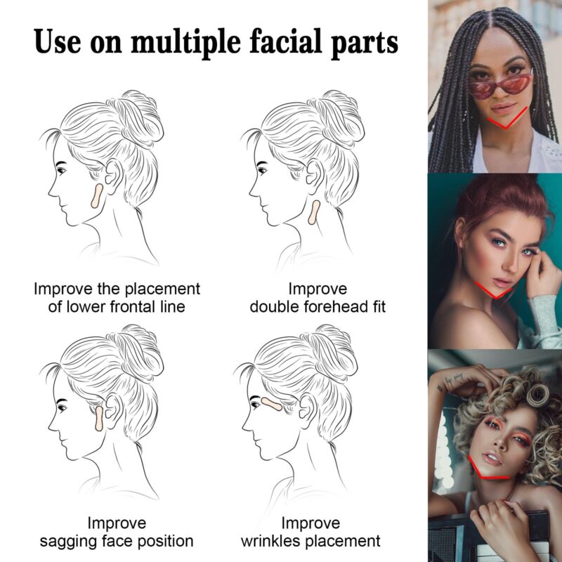 Invisible Face Lift Patch - Tighten & Smooth Skin for Jaw Shaping - Image 4