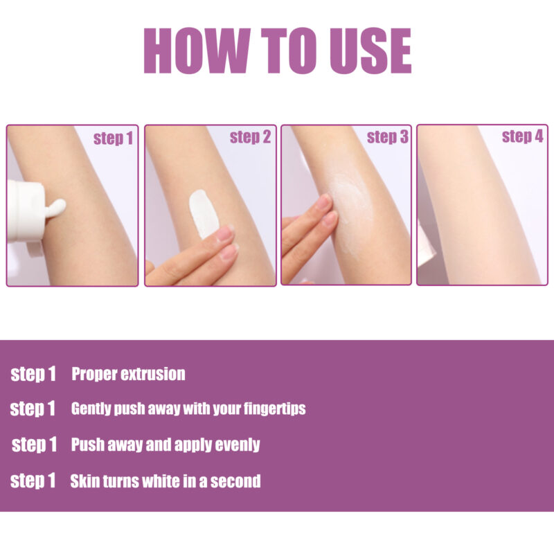 Body Brightening Cream - Moisturize, Hydrate, Refresh | Non-Sticky Formula - Image 6