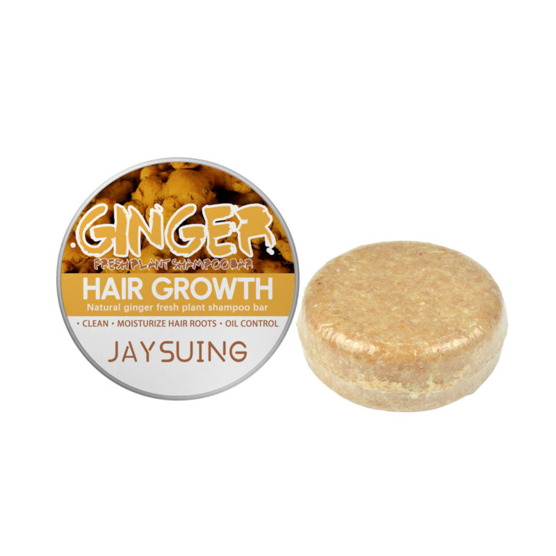 Ginger Shampoo Soap - Thickening & Moisturizing with Natural Ingredients - Image 2