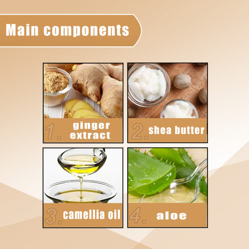 Ginger Shampoo Soap - Thickening & Moisturizing with Natural Ingredients - Image 5