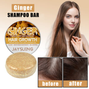 Ginger Shampoo Soap for Thickening and Moisturizing with Natural Ingredients