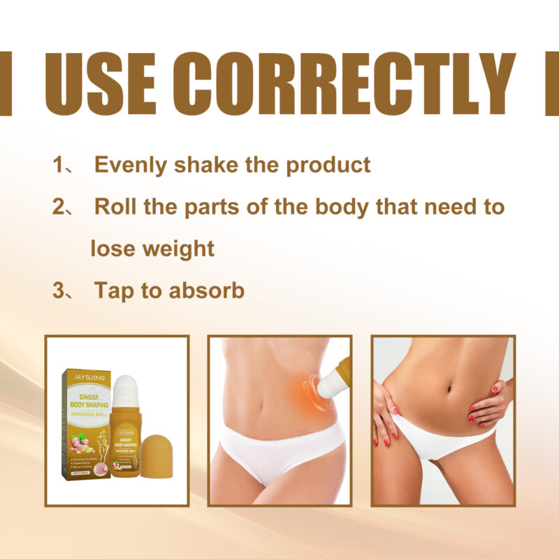 Ginger Body Massage Ball - Skin Care & Body Contouring Tool - Image 5