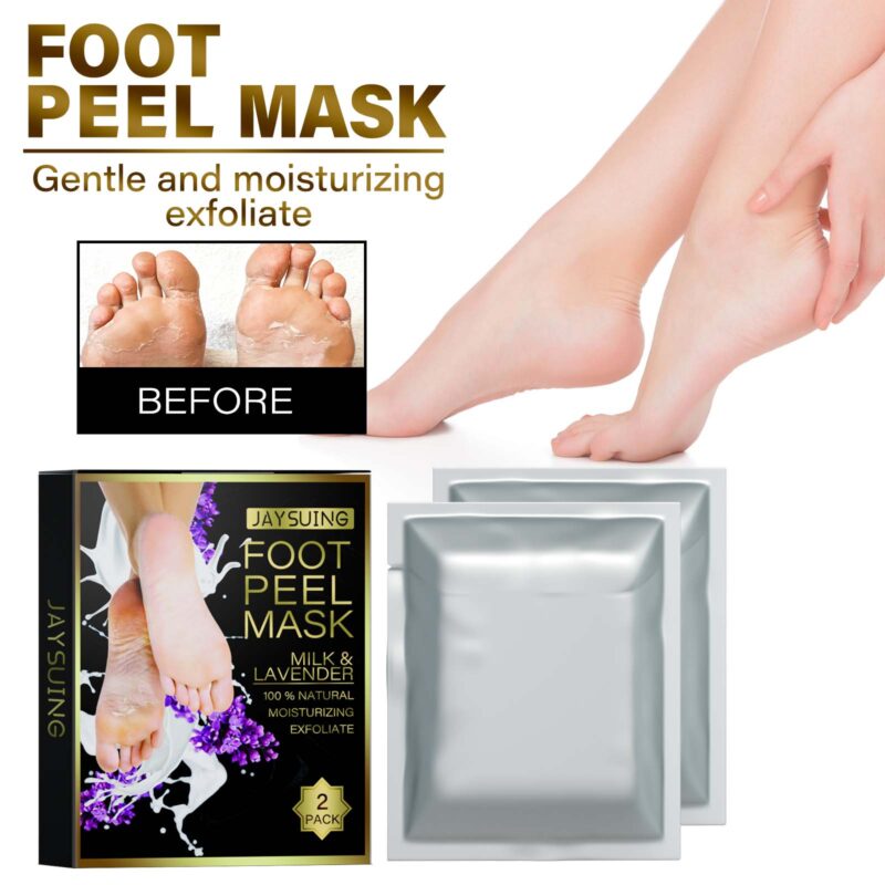 Lavender Foot Mask - Exfoliating & Hydrating Foot Care for Smooth Feet - Image 2
