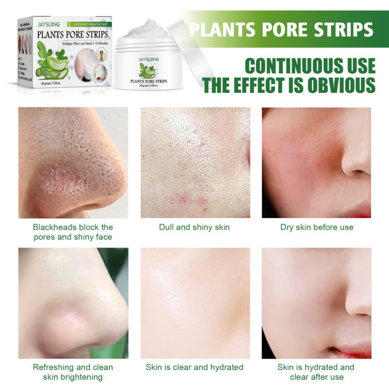 Blackhead Nose Mask with Natural Ingredients - Deep Cleaning & Pore Care - Image 3