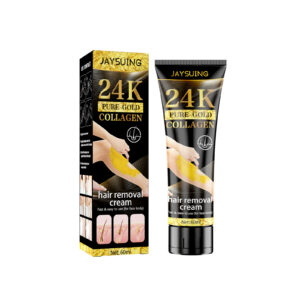 24k Gold Collagen Hair Removal Cream for Gentle Full Body Use