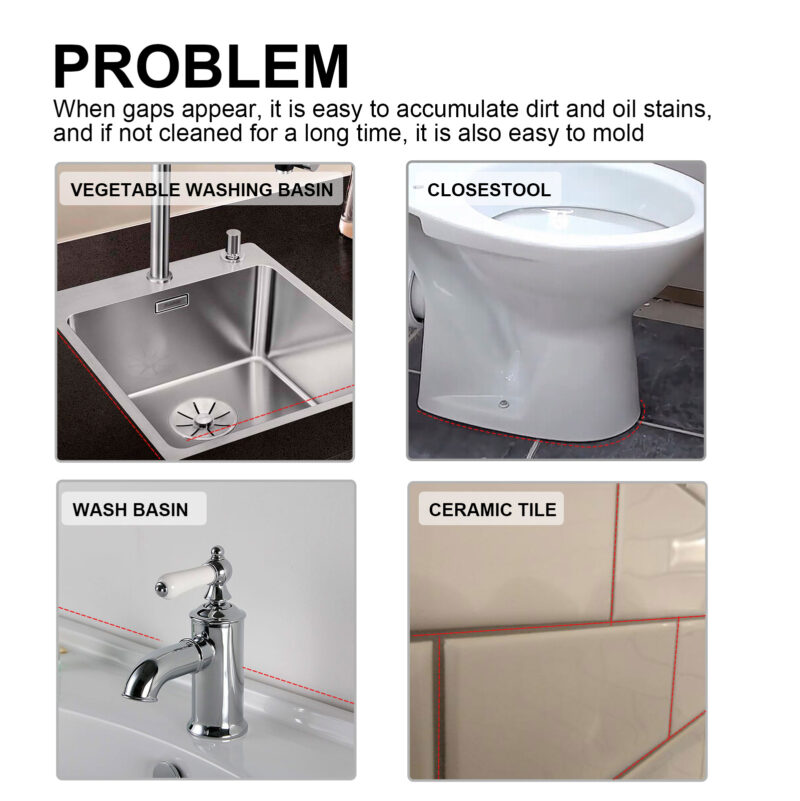 Cement Sealant | Tile Crack Seam Filler for Walls & Floors | Waterproof Adhesive - Image 4