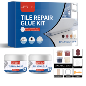 Tile Repair Glue Set for Scratch and Crack Repair Waterproof Color Adjustable