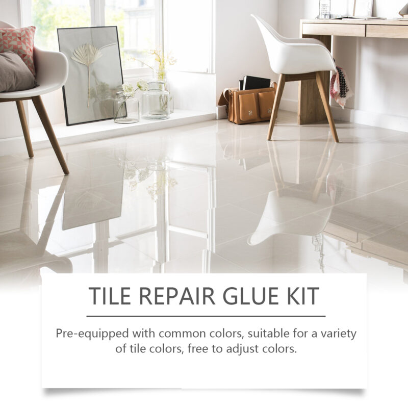 Tile Repair Glue Set - Scratch & Crack Repair, Waterproof, Color Adjustable - Image 4