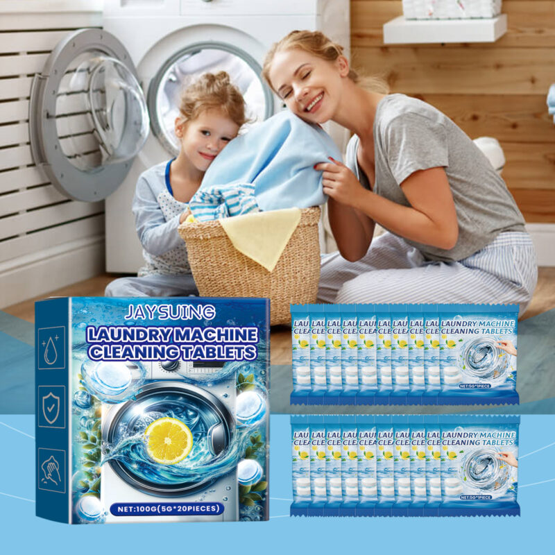 Washing Machine Cleaning Tablets - Effervescent Deep Clean, No Residue - Image 2