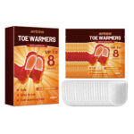 Self Heating Foot Patches 10 Pairs Compact Portable Warmth