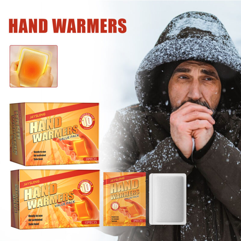 Portable Self-Heating Hand & Body Warmers - Reusable Warm Patches - Image 2