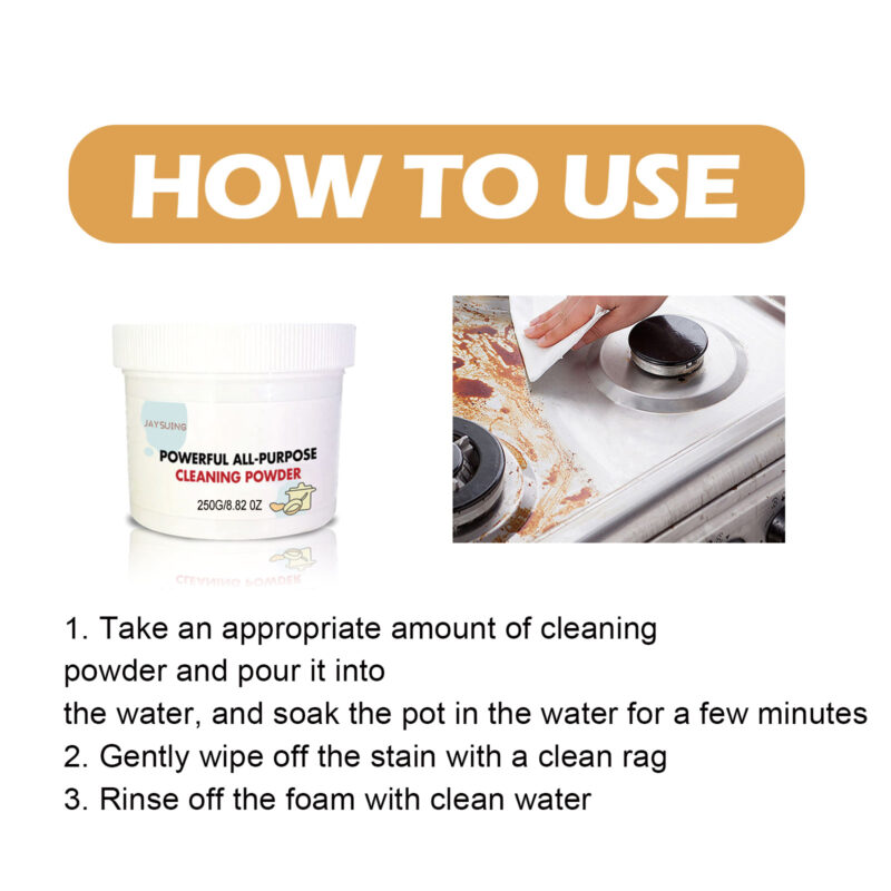 Multi-Purpose Cleaning Powder for Rust & Heavy Oil Stain Removal - Image 6