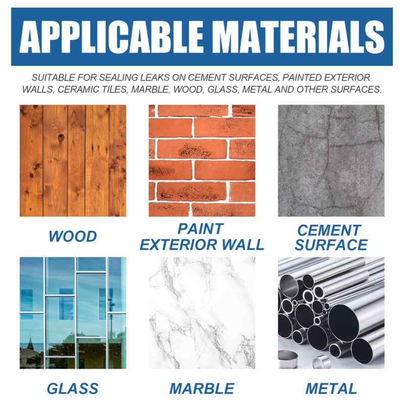 Transparent Waterproof Adhesive Sealant for Indoor & Outdoor Surfaces - Image 3
