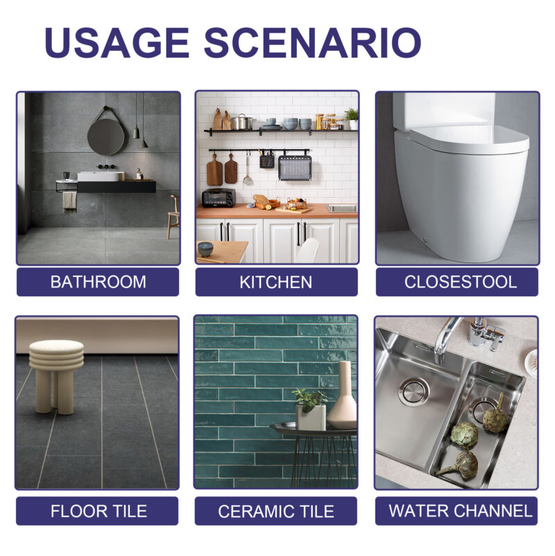 Waterproof & Mildew-Resistant Tile Gap Filler for Bathrooms, Kitchens, Sinks - Image 4