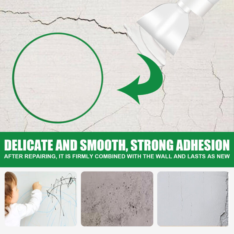 Wall Repair Paste - Waterproof Filler for Holes, Cracks & Stain Covering - Image 3