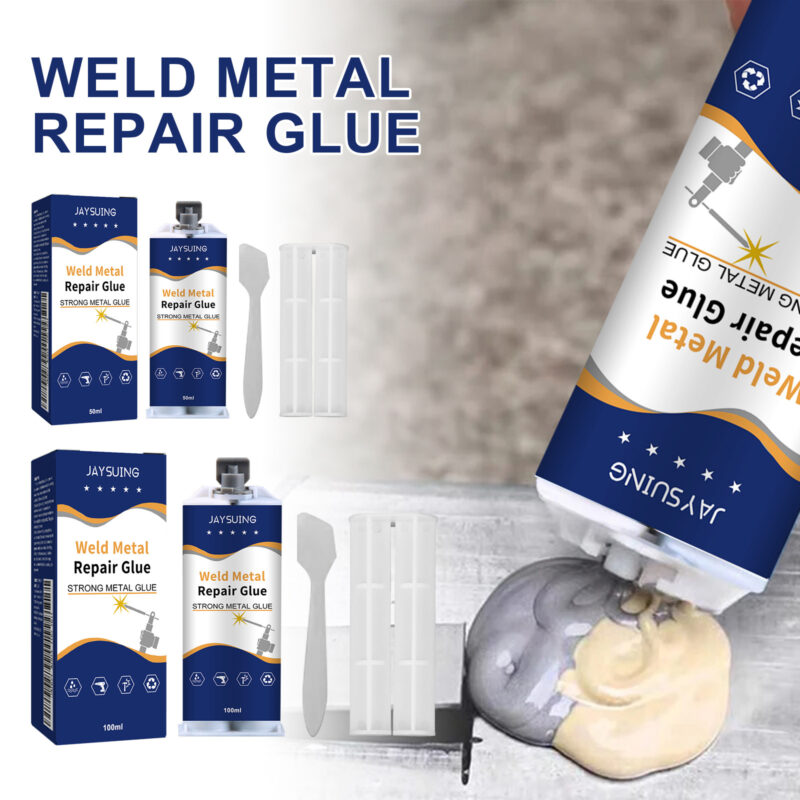 100ml Casting Glue for Metal, Stone, Ceramic, Steel - Waterproof High-Temp Resistant - Image 2