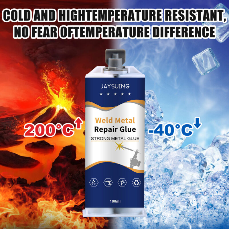 100ml Casting Glue for Metal, Stone, Ceramic, Steel - Waterproof High-Temp Resistant - Image 4