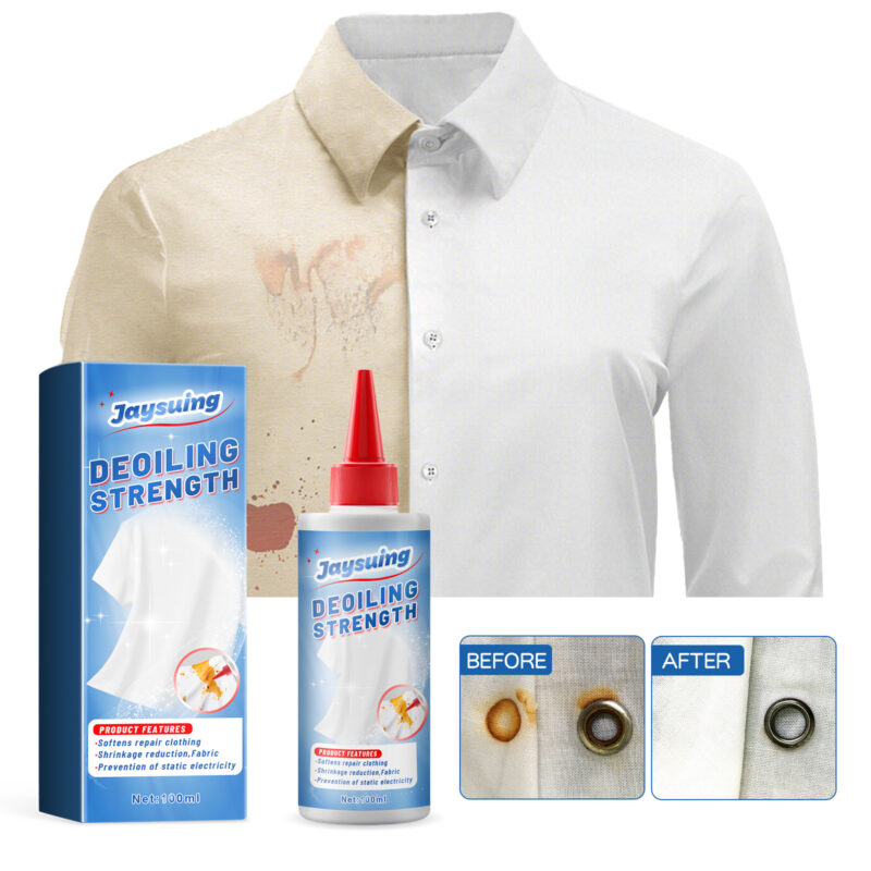 Gentle Stain Remover for Oil, Blood & Sweat Stains - Clothing Cleaner - Image 2