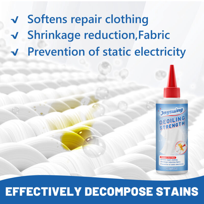 Gentle Stain Remover for Oil, Blood & Sweat Stains - Clothing Cleaner - Image 3