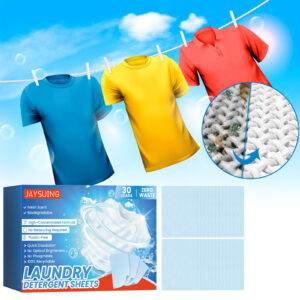 Multi Purpose Laundry Tablets for Oil Dirt Mildew Stain Removal and Fresh Scent