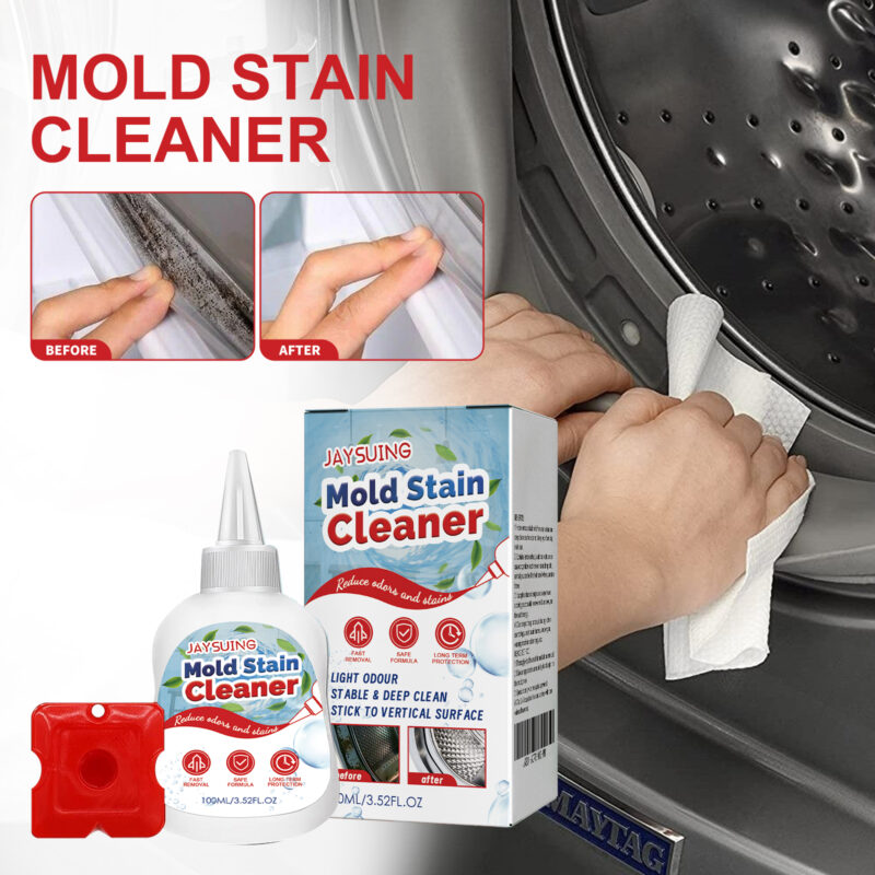 Natural Mildew Remover Gel for Bathroom Tile, Floor Stain & Crevice Cleaning - Image 2