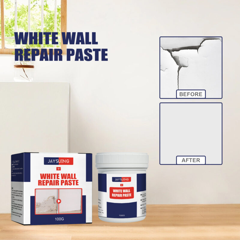 White Wall Repair Paste - Quick-Dry Waterproof & Mildew-Resistant - Image 2
