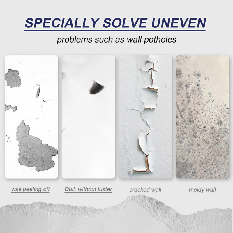 White Wall Repair Paste - Quick-Dry Waterproof & Mildew-Resistant - Image 3
