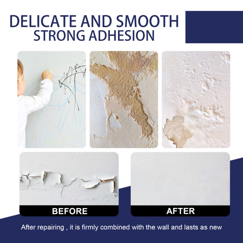 White Wall Repair Paste - Quick-Dry Waterproof & Mildew-Resistant - Image 4