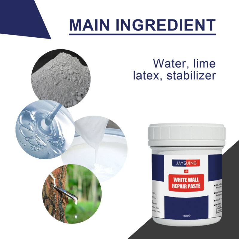White Wall Repair Paste - Quick-Dry Waterproof & Mildew-Resistant - Image 5
