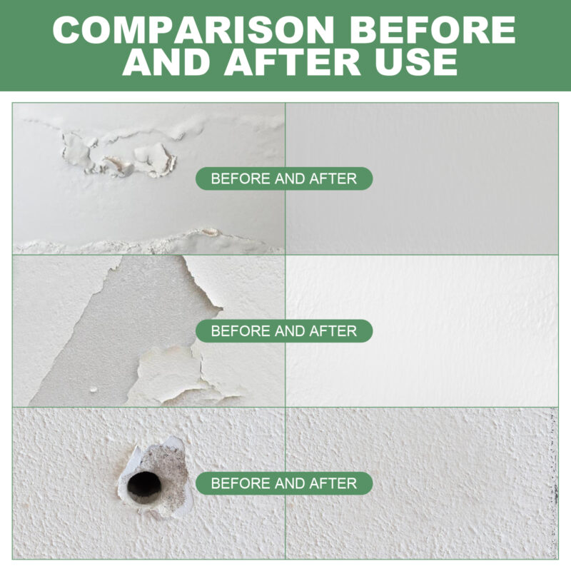 Wall Repair Plaster - Multi-Surface Fast-Drying Seamless Fix - Image 3
