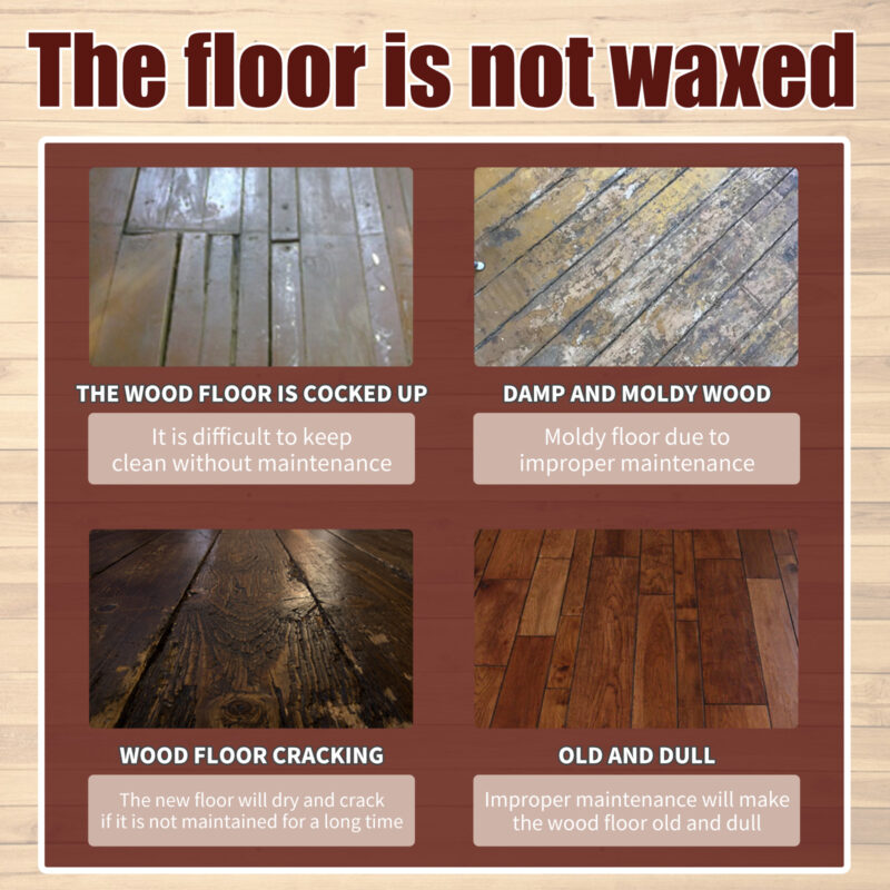 Wood Floor Cleaner with Natural Ingredients - Gentle Polish for Daily Care - Image 3