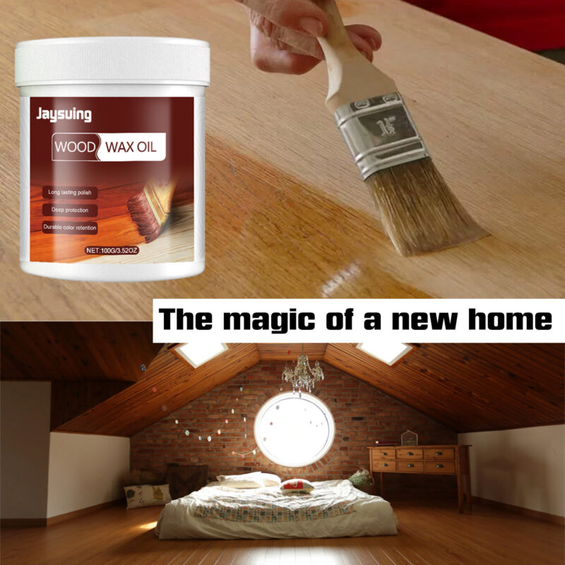 Wood Floor Cleaner with Natural Ingredients - Gentle Polish for Daily Care - Image 4
