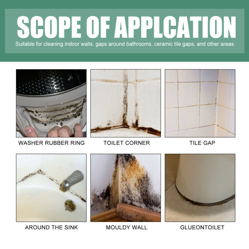 Gentle Wall Furniture Tile Mold Remover - Safe Cleaning Solution - Image 3