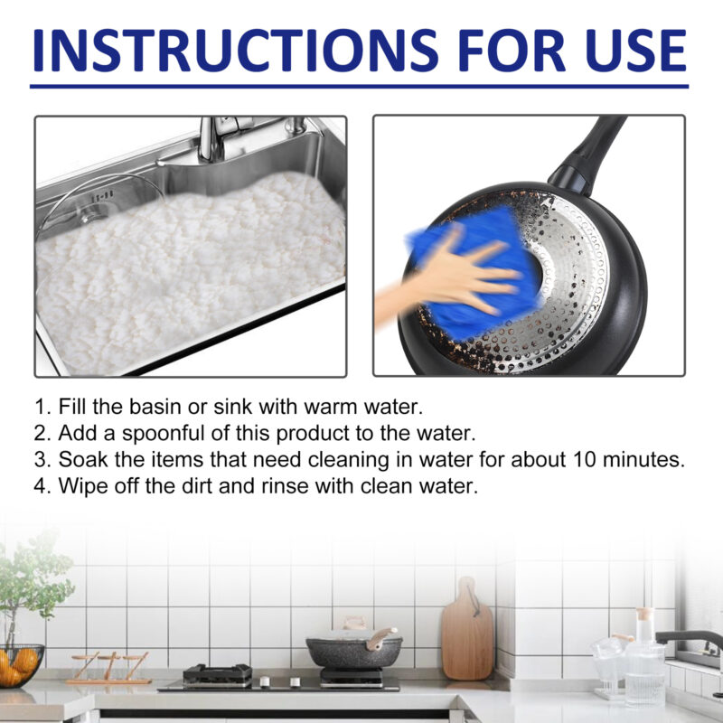 Kitchen Cleaner - Oil Stain & Dirt Remover | Natural Cleaning Formula - Image 6