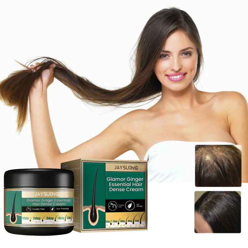 Ginger Nourish Strengthen Hair Cream - Anti-Frizz & Natural Care - Image 2