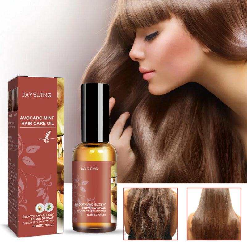 Hair Essential Oil for Dry, Restless Hair Care with Natural Supple Shine - Image 2