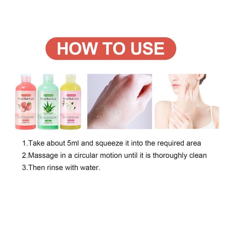 Natural Clay Body Scrub - Exfoliating Cleanser for Smooth, Brighter Skin - Image 8