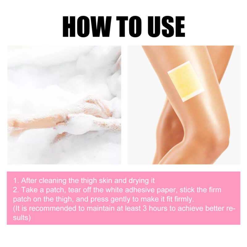 Leg Firming Patch with Natural Ingredients for Skin Elasticity & Contouring - Image 6