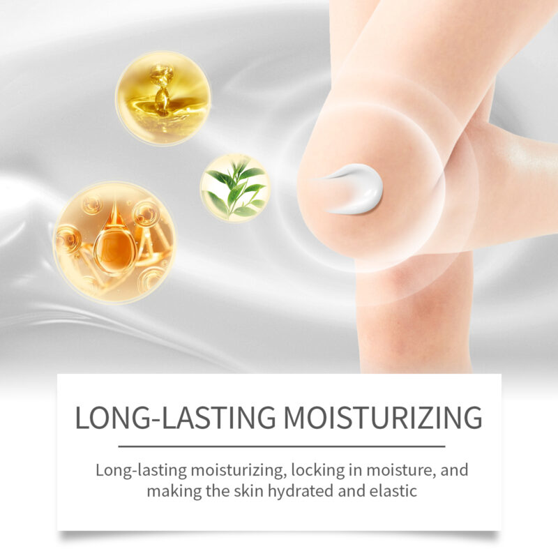 Knee Moisturizing Cream with Lactic Acid & Retinol - Hydrating Skin Care for Soft, Smooth Knees - Image 4